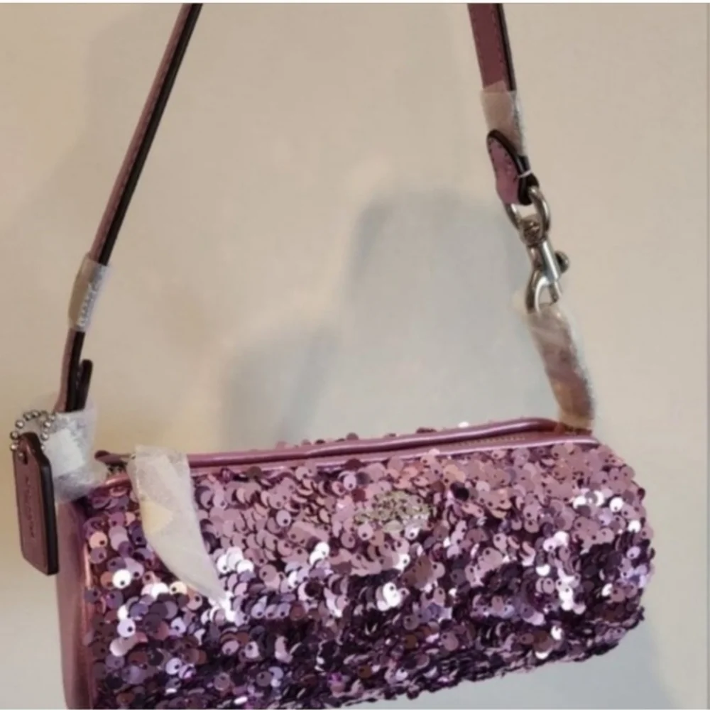 Coach Nolita Glitter Barrel Bag NWT - Picture 6 of 8